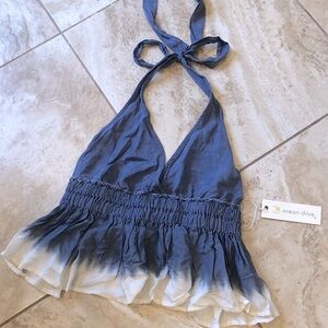 🌊 NWT Ocean Drive Halter Top
